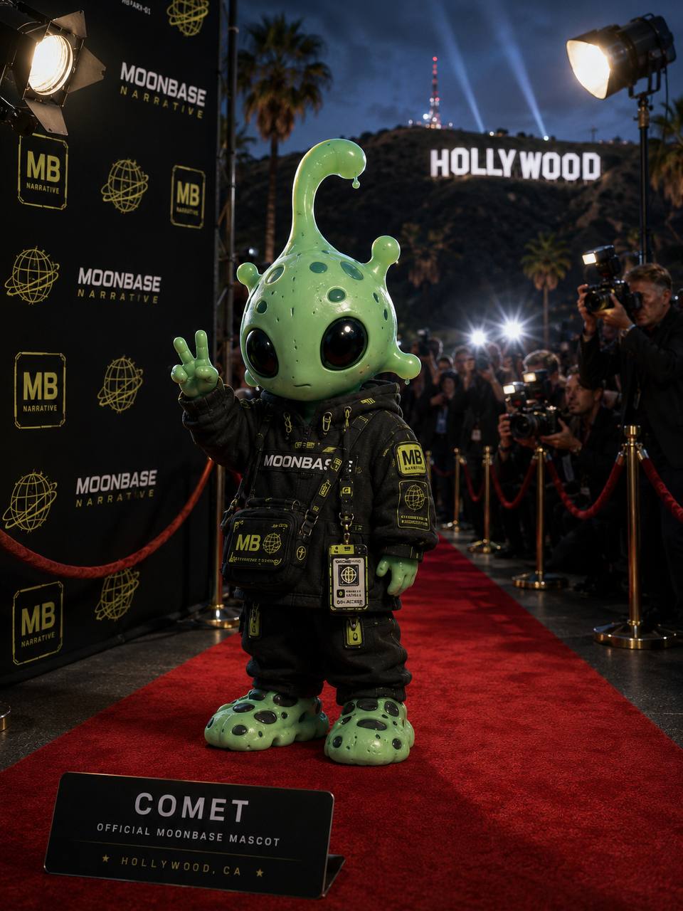 Comet mascot